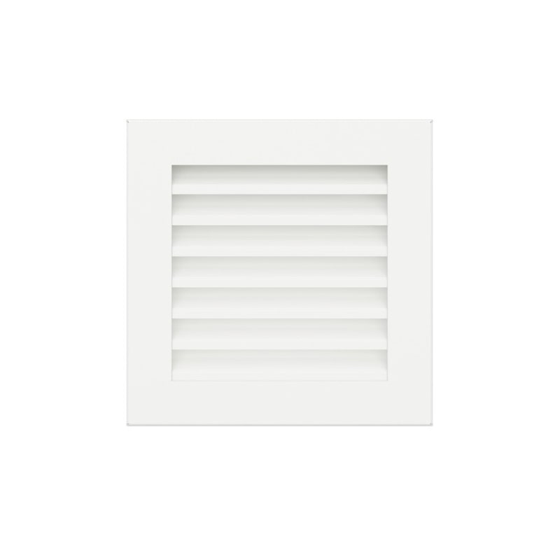 Grelha de ventilação para lareira branca- Hide 17x17