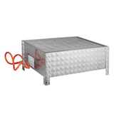 thumbnail of GastroHero Gas Tischbräter mit 3 Brennern, 10 kW, 650x570x270 mm, Outdoor Kombibräter Tischgrill für Gastronomiebedarf