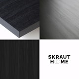 thumbnail of Esstisch, Küche, Esszimmer, 140x90x75cm, Für 6 Personen, Holzbeine, Moderner Stil, Schwarz _ 399_37
