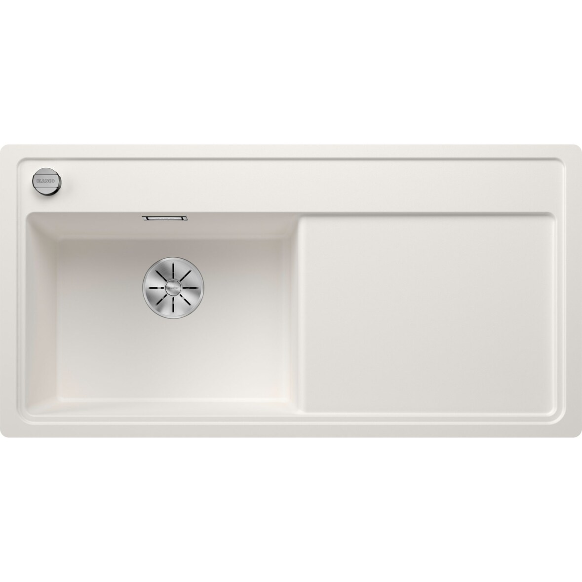 BLANCO ZENAR XL 6 S-F Spüle, weiß, flächenbündig, ab 60 cm, ohne Zubehör