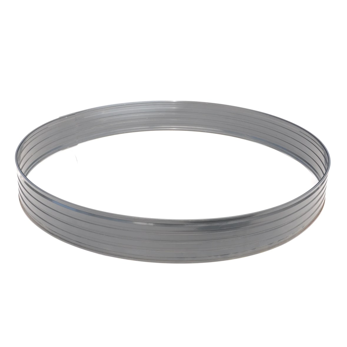 Baumring aus Alu Höhe 100 mm Länge 0.8 m Rasnekante rund