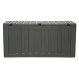 thumbnail of vidaXL Truhe Schwarz 118x53x57 cm Polypropylen