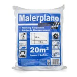 thumbnail of 2x Abdeckplane Malerplane Schutz für Innen- und Aussenbereich extra stark 4 x 5 m