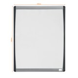 thumbnail of Pizarra  magnética NOBO con marco arqueado 355x280 mm .