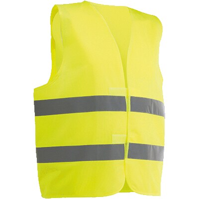 SINGER Gilet De Securite Haute Visibilite Jaune 2 Bandes Taille L