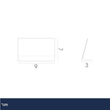 thumbnail of Danieli Store | Expositor de Mesa en metacrilato‎ | Porta Precios Inclinado, Visible de una Cara en Forma de L (9x7 cm - 12 Uds.)