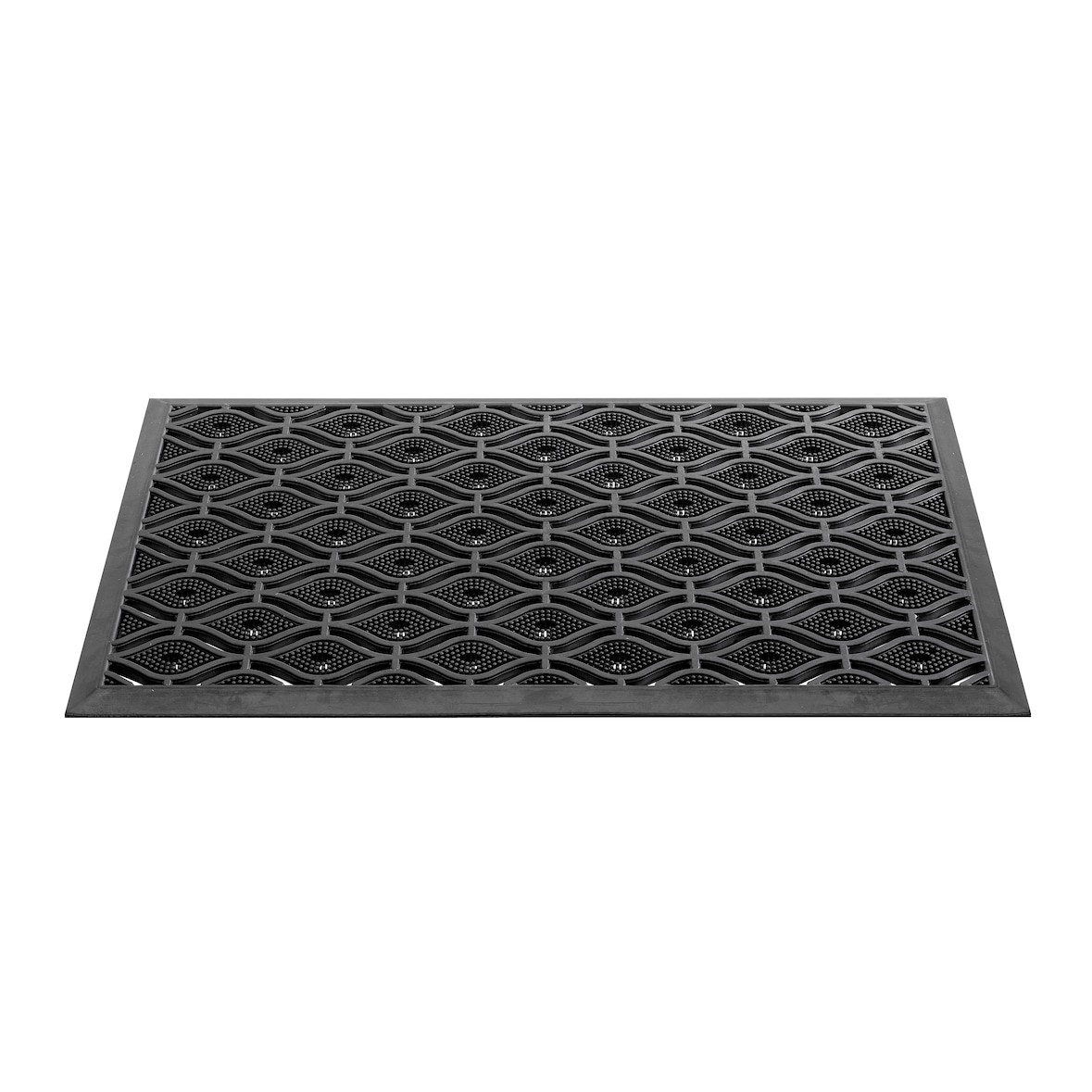 aro Deurmat, rubber, 45 x 75, antislip, zwart