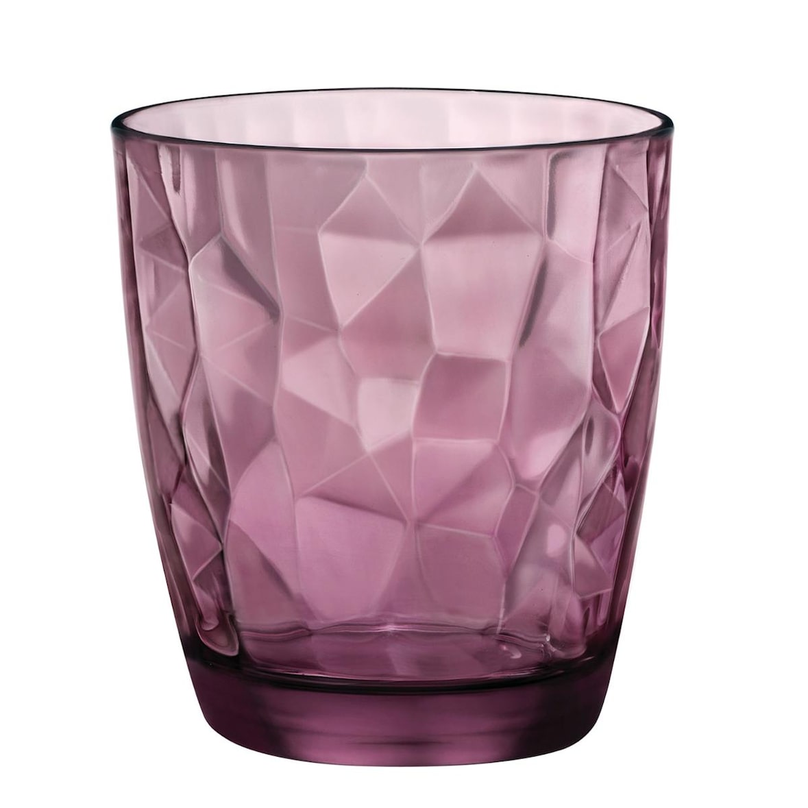 BORMIOLI ROCCO DIAMOND Vaso Bajo morado Vidrio 39Cl