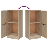 thumbnail of vidaXL Sideboards 3 Stk. Sonoma-Eiche Holzwerkstoff