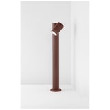 thumbnail of Puxe - Poste de jardim com 1 lâmpada E27, máx. 35W, IP65, alumínio pintado, poste para exterior, aço Corten - Perenz