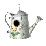 thumbnail of DanDiBo Vogelhaus zum Aufhängen Metall Deko Gießkanne Wetterfest 96255 Nistkasten Futterstation für Vögel Shabby mit Kette Metallkanne Kanne Balkon