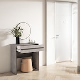 thumbnail of Consolle Ingresso, Mobile ingresso corridoio, 70x35x75cm, Con cassetto, Con stoccaggio, Stile moderno, Cemento - 478_1