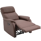 thumbnail of Poltrona Relax Manuale Schienale Reclinabile 145° Similpelle Marrone