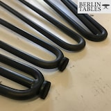 thumbnail of Patas de Mesa Premium, Juego de 4, 86 cm, Acero Macizo Negro, Estructura de Mesa, Patas de Horquilla 3 Postes, Patas de Metal para Oficina/Escritorio