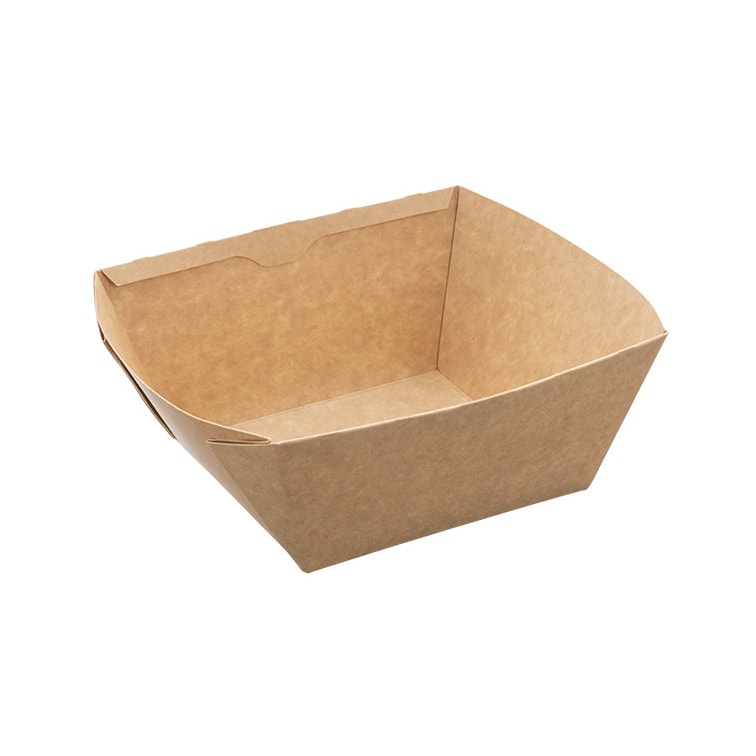 MONOUSO - Kraft Rechthoekige Saladebak 1.000ml 19x16x7cm (300 Stuks)