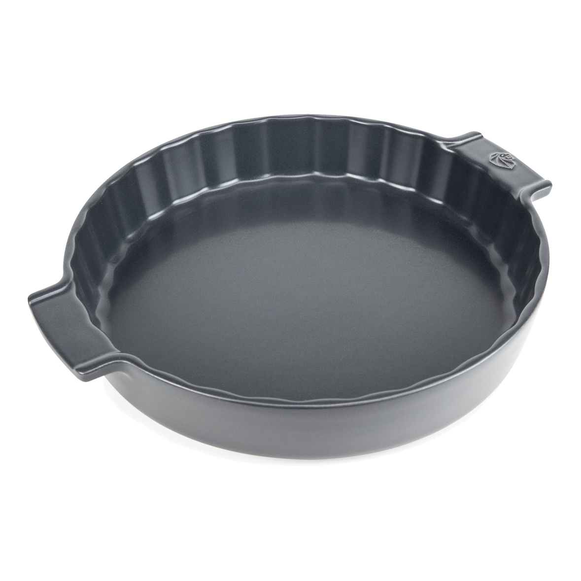PEUGEOT Keramik Quicheform APPOLIA 28cm Schiefergrau Tortenform Spülmaschinenfest
