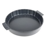 thumbnail of PEUGEOT Keramik Quicheform APPOLIA 28cm Schiefergrau Tortenform Spülmaschinenfest