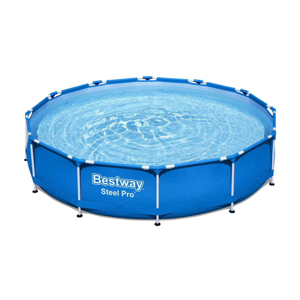 Steel Pro™ Frame Pool Set, rund, mit Filterpumpe 366 x 76 cm
