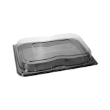 thumbnail of MONOUSO - Bandeja Reutilizable rPET Negra con Tapa  35x24cm (15 Uds)