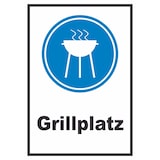 thumbnail of Grillplatz Schild A6 (105x148mm)