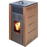 thumbnail of JOIMA - Estufa de Pellets sin electricidad modelo NATUR STYLE 8 kW. Funciona sin Conexion a la red Eléctrica. Color Marrón