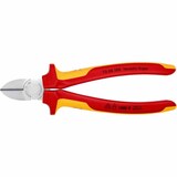 thumbnail of KNIPEX Zijsnijders, 180mm, Geïsoleerd 1000V, Geïsoleerd, VDE getest, Standaard