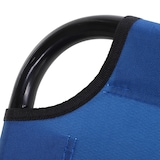 thumbnail of Tumbona Plegable Reclinable con Ángulo Ajustable de 5 Posiciones para Jardín Exterior Piscina Terraza Camping Carga 120 kg 188x56x28 cm