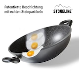 thumbnail of STONELINE® Wok 32 cm, mit Deckel, Aluguss Wokpfanne beschichtet, Backofen & Induktion geeignet
