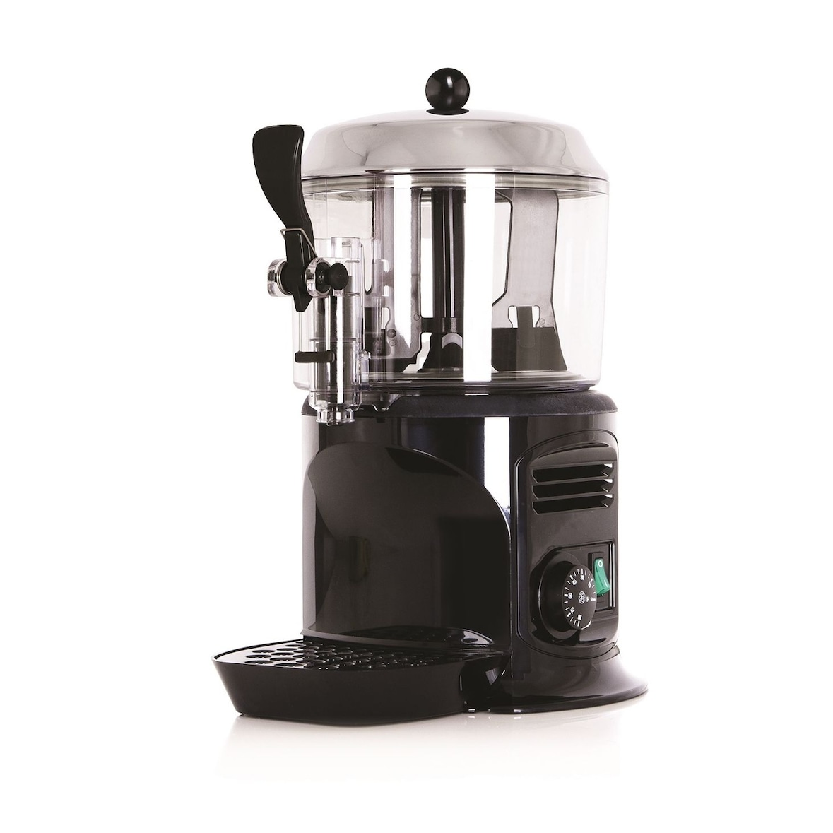 Cioccolatiera 3 litri con vasca estraibile e termostato regolabile. BRAS modello SCIROCCO nero