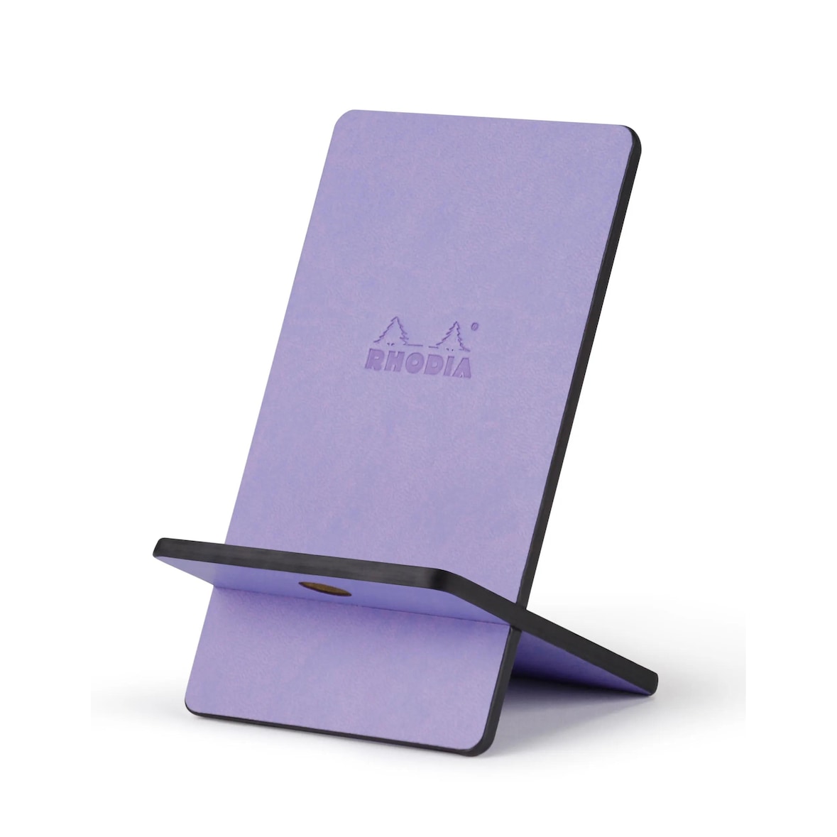 Rhodiarama, Handyhalter aus italienischem Kunstleder 13x8x8,5 cm - Schwertlilie 194425C