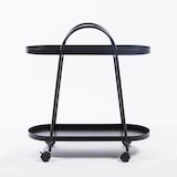 thumbnail of Carrinho URBAN MOVE com 2 Prateleiras e Rodízios Preto