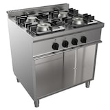 thumbnail of Piano Cottura Cucina A Gas 4 Fuochi - Linea 70 - Mod.G7Nurg4D4MM - A Giorno - N.4 Fuochi 4X4,5 Kw - Con Fiamma Pilota - Potenza Kw 18