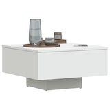 thumbnail of Mesa de centro madera contrachapada blanco 60x60x31,5 cm