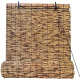 thumbnail of Comercial Candela| Estor Enrollable| 90X200 CM| 100% Bambú Natural| Persiana Madera| Marron