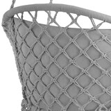 thumbnail of tectake Poltrona sospesa Samira - grigio - 404878