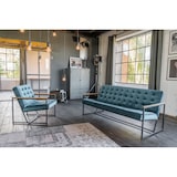 thumbnail of KAWOLA Sessel ARLY Polstersessel Bezug Velvet petrol