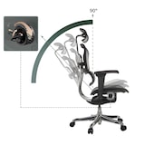 thumbnail of Bureaustoel / directiestoel ERGOHUMAN ULTRA GEN2 mesh zwart hjh OFFICE