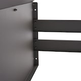 thumbnail of Garaje para robot cortacésped HWC-L43, cubierta para cortacésped, metal 40x59x69cm ~ gris