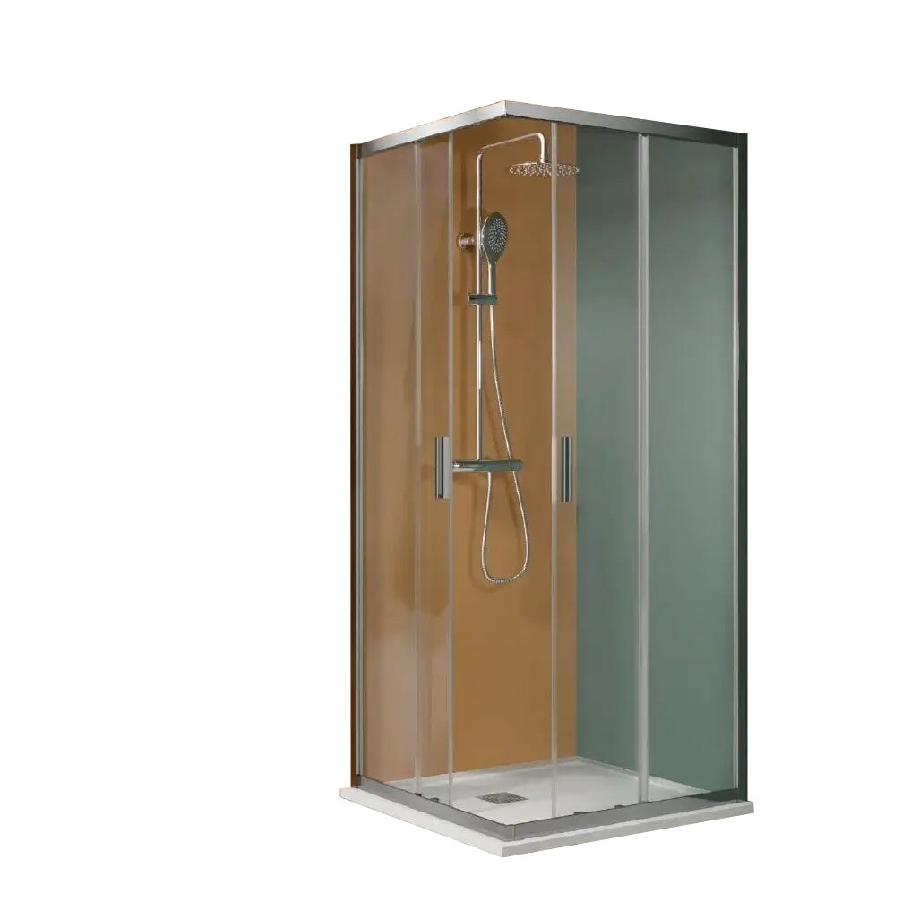 Box Doccia EASYFLEX 6mm Porte Scorrevoli Anticalcare H200 - 71x99