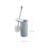 thumbnail of Kit Escobilla de Baño 7house Gris