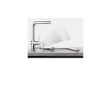 thumbnail of Franke Messing Hochdruck Armatur Active L Window Schwenkauslauf Chrom