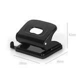 thumbnail of aro Perforatrice PU 05, metallo, nero, 2 fori, 16 fogli