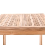 thumbnail of Gartentisch Teakholz 80 x 80 cm, Teakholz-Esstisch, 75 cm hoch, langlebig, massiv & robust, Raburg