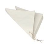 thumbnail of PAPSTAR 1000 Spitztüten, Cellulose, gefädelt 19 cm x 18,5 cm x 26,5 cm weiss Füllinhalt 125 g