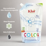 thumbnail of KLAR Color Waschmittel flüssig 1,5 Liter im Öko Pack NEU*