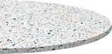 thumbnail of Restootab - Tischplatte Ø120 Dekor Terrazzo spectra chip