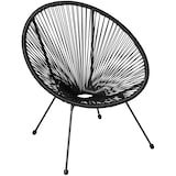 thumbnail of 2 Gartenstühle Santana Retro im Acapulco-Stilschwarz