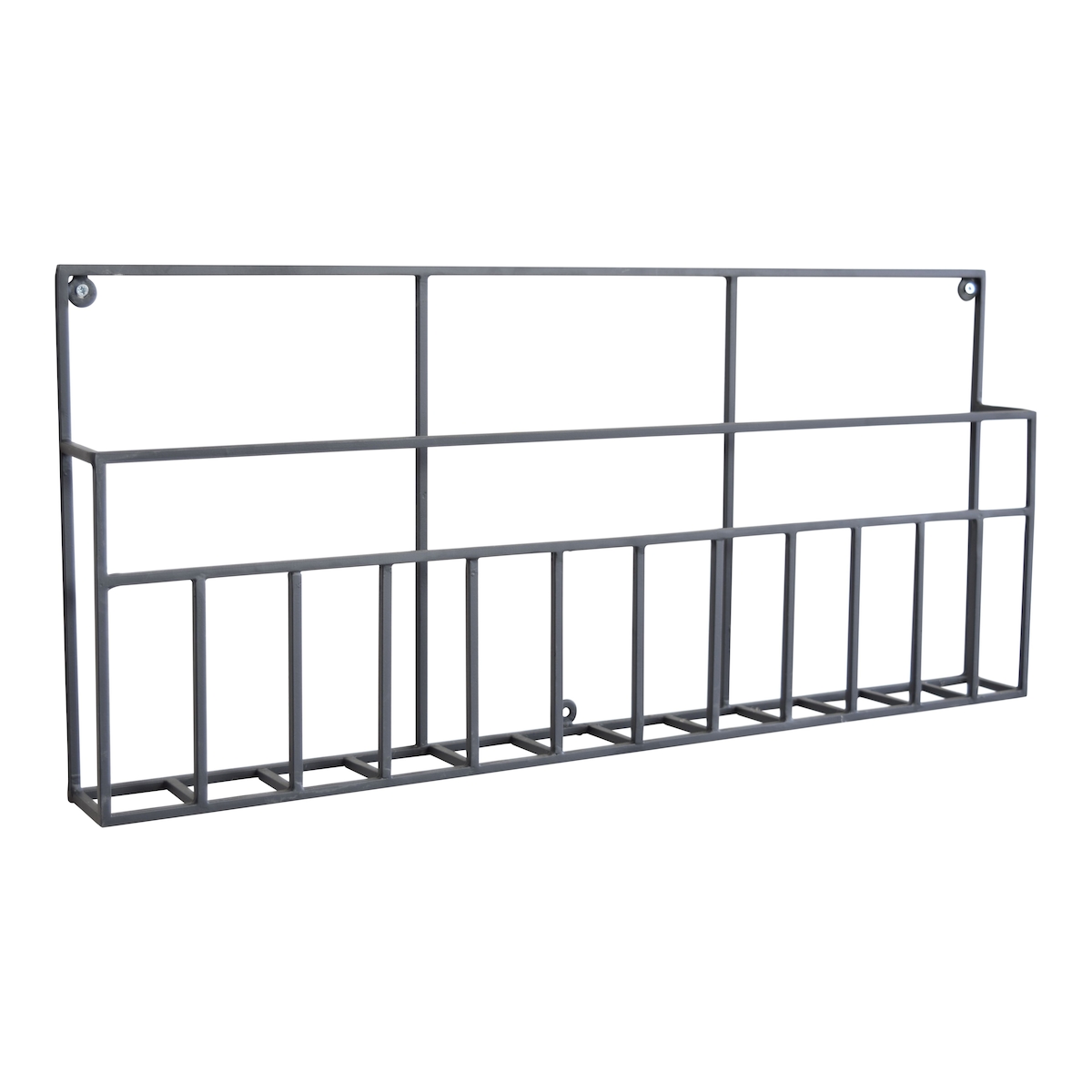 LOFT42 Maggy Zeitungsständer Groß - Metall - Mattschwarz - 31x70x7