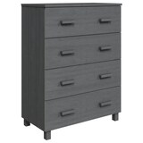 thumbnail of Helloshop26 - Buffet Sideboard Kommode Kleiderschrank Aufbewahrungsmöbel Organizer Küche Wohnzimmer dunkel 79 x 40 x 103,5 cm 02_0032166