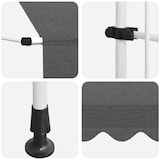thumbnail of vidaXL Einziehbare Markise Handbetrieben 150 cm Anthrazit